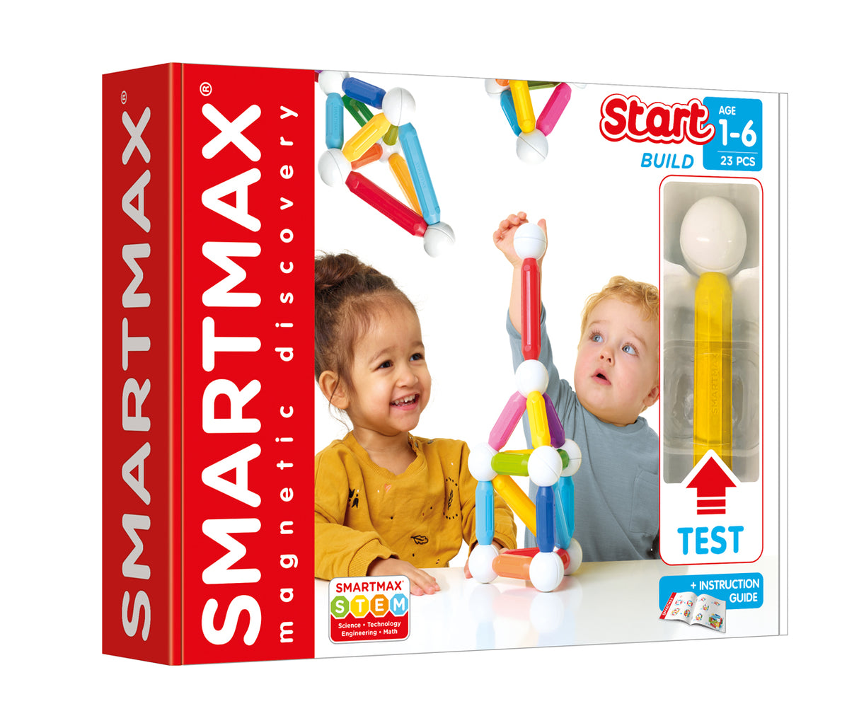 SmartMax Start 23-piece Magnetic STEM Building Set Ages 1+