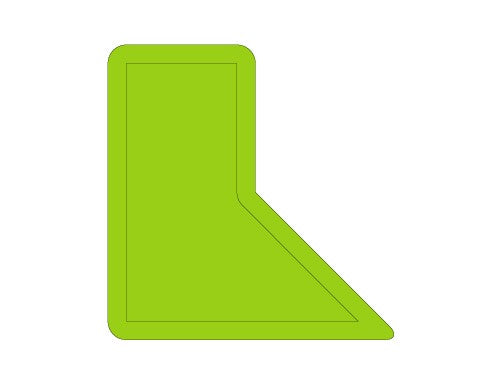 Trucky 3 - Green 2- Replacement Part ONLY