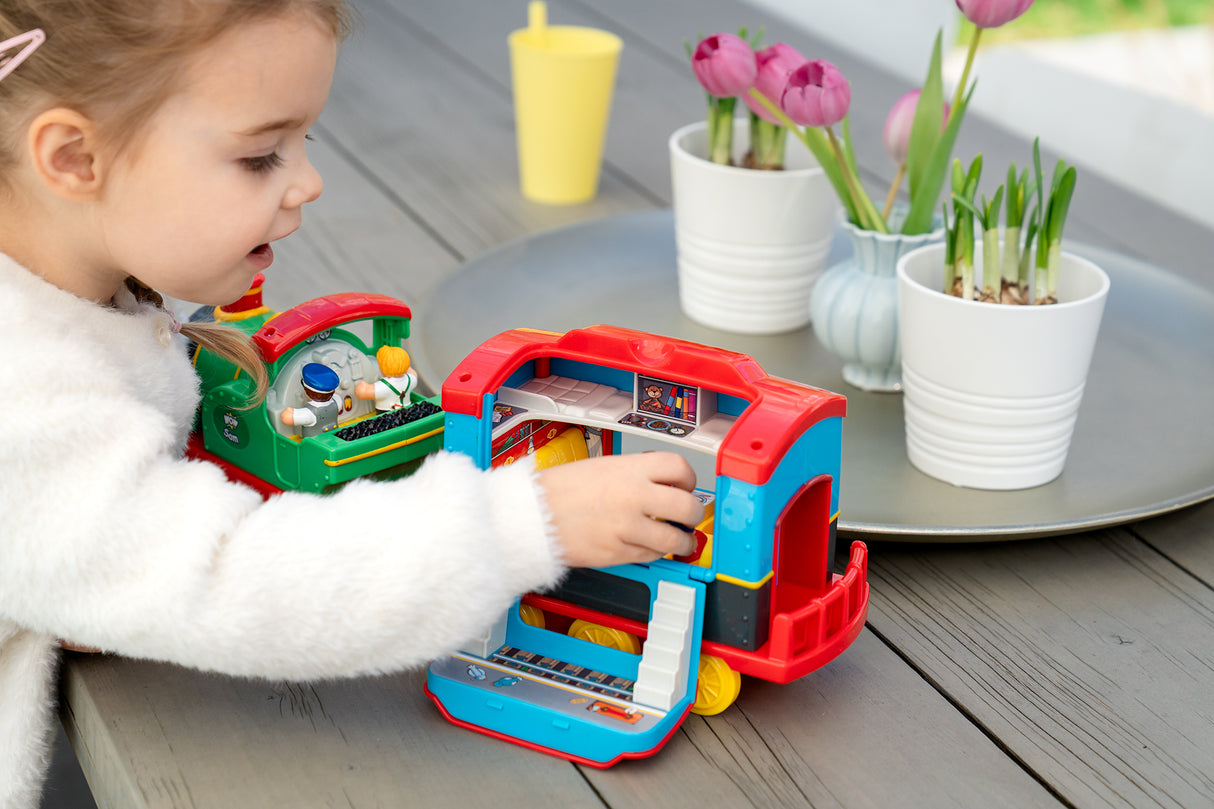WOW Sam the Steam Train (5 Piece Play Set) Ages 1+