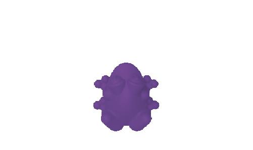 Froggit - Small Purple Frog - Replacement Part ONLY