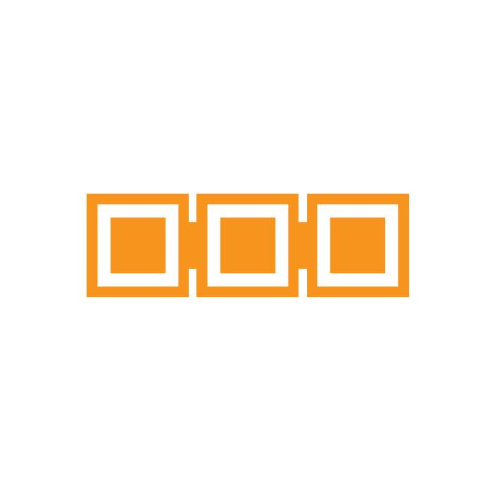 Genius Square - Orange - Replacement Part ONLY