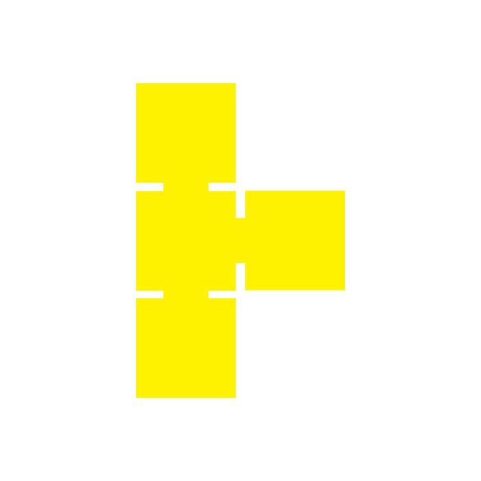 Genius Square - Yellow - Replacement Part ONLY