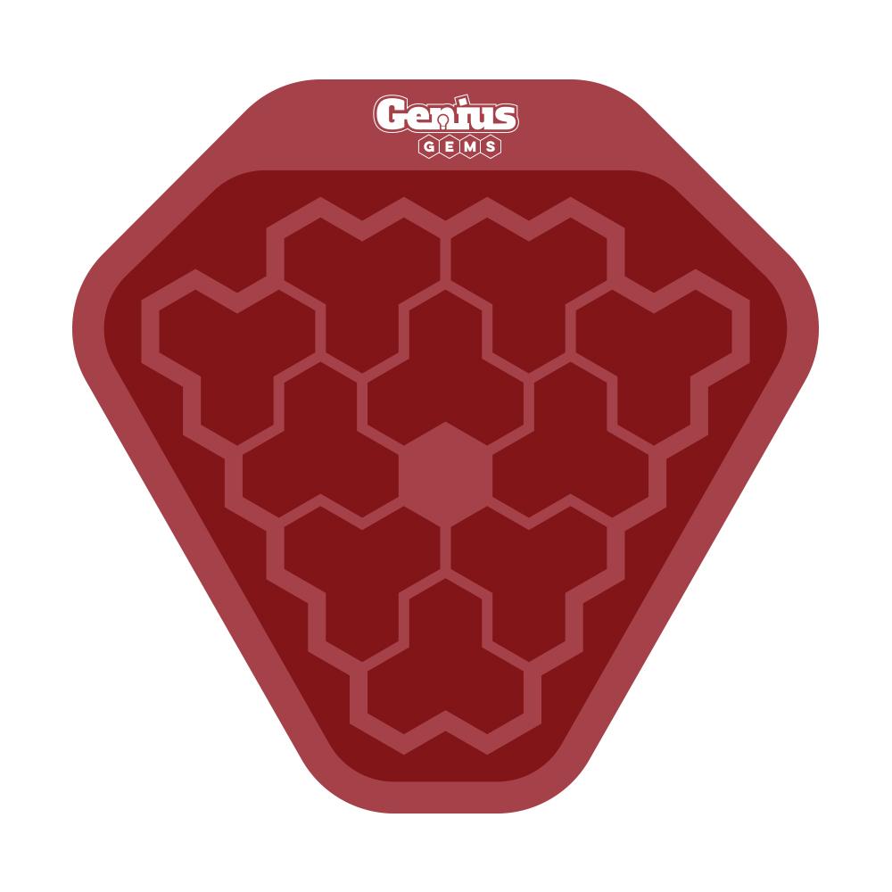 Genius Gems - Burgundy Game Board - Replacement Part ONLY