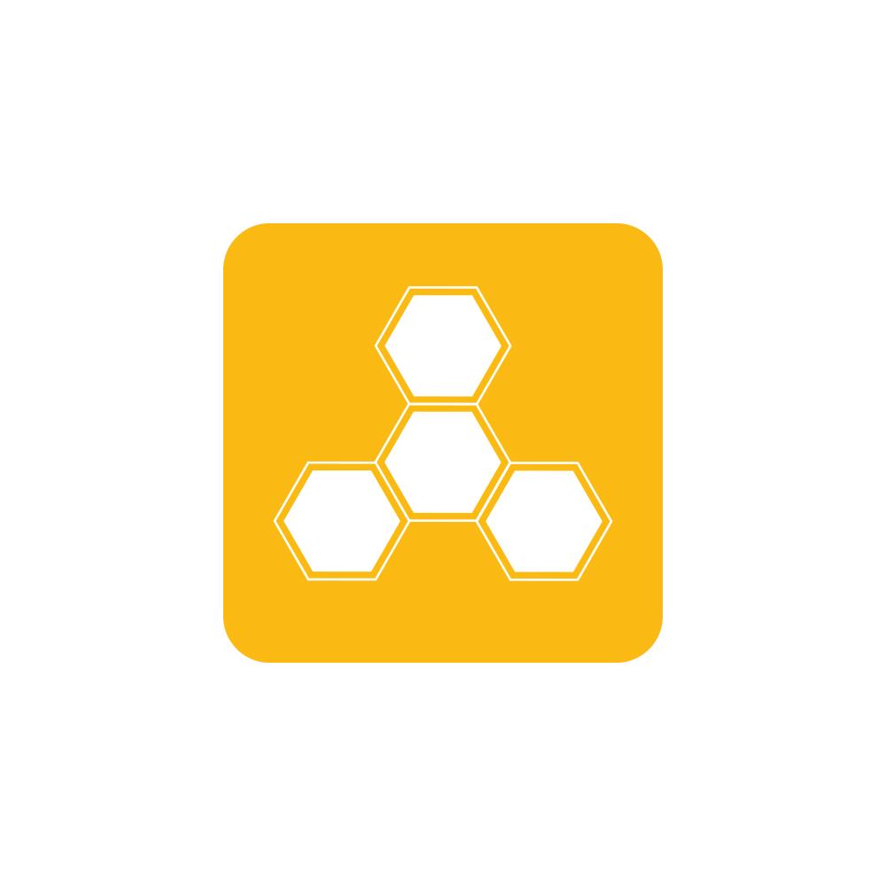 Genius Gems - Yellow Color Piece - Replacement Part ONLY