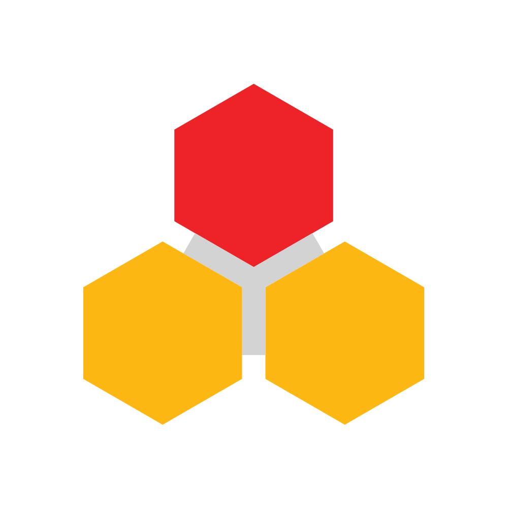 Genius Gems - Yellow Red 3 Piece - Replacement Part ONLY