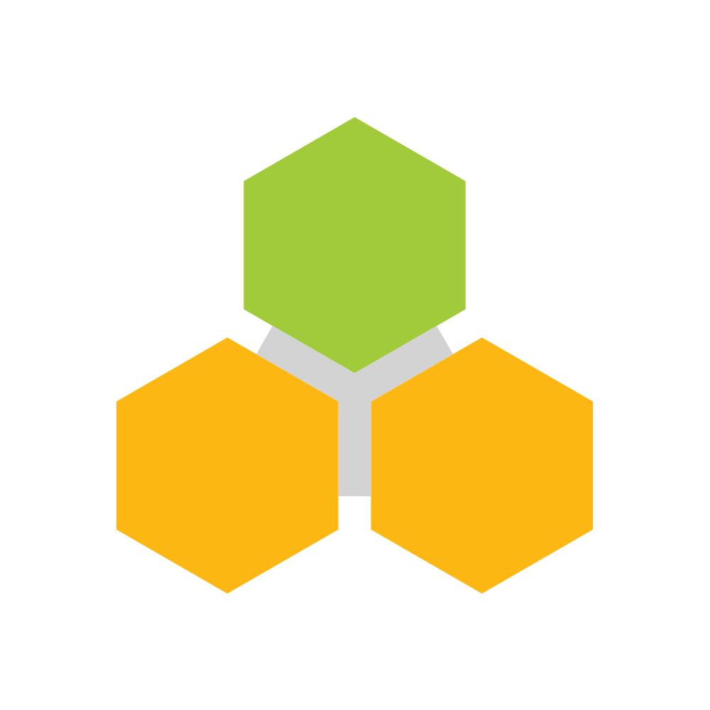 Genius Gems - Yellow Green 3 Piece - Replacement Part ONLY