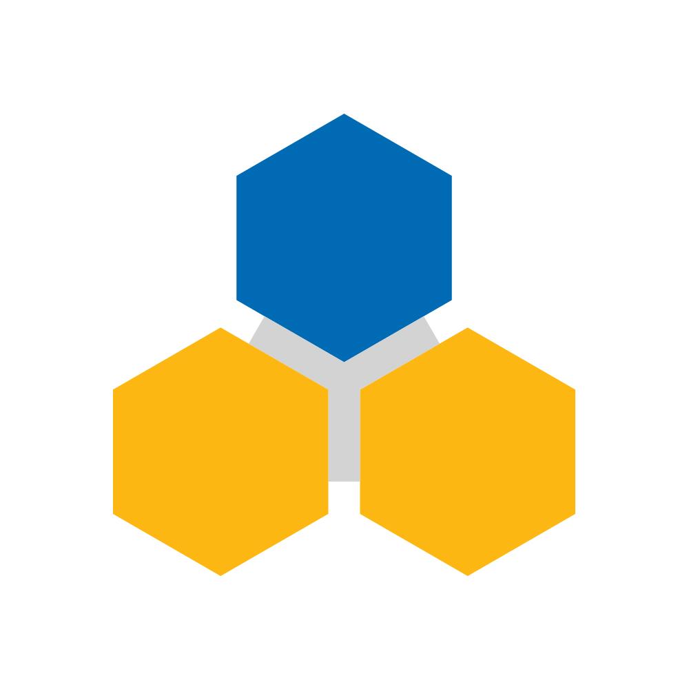 Genius Gems - Yellow Blue 3 Piece - Replacement Part ONLY