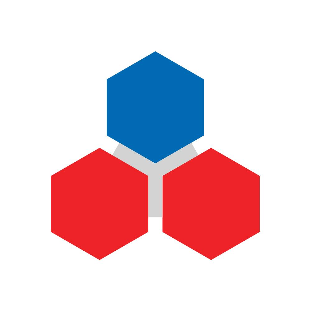 Genius Gems - Red Blue 3 Piece - Replacement Part ONLY