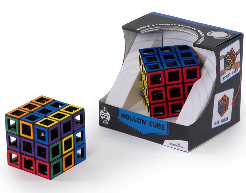 Meffert's Hollow Cube - The Original 3x3 Transparent Cube
