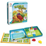 Turtle Tactics Metal Box Travel Game with 48 Challenges for Ages 5+