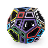 Meffert's Hollow Skewb Ultimate - The Original Transparent 12-Faced Brainteaser Puzzle from Recent Toys - Travel-Friendly Fun for Ages 9+