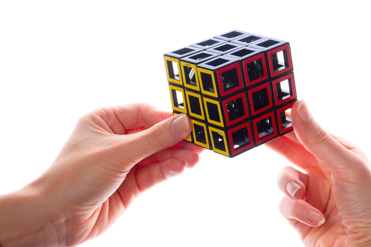 Meffert's Hollow Cube - The Original 3x3 Transparent Cube