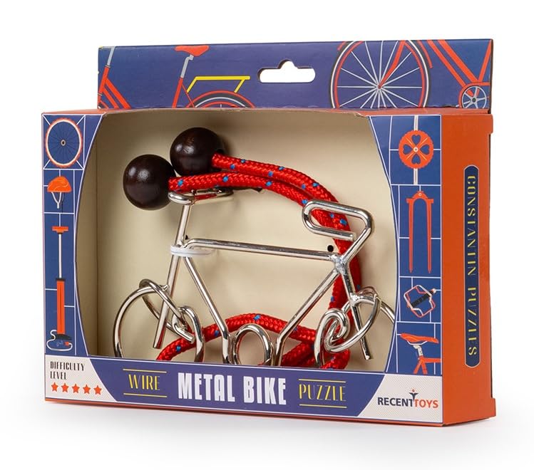 Constantin Metal Bike Puzzle Brainteaser from Recent Toys Constantin Metal Bike Puzzle Brainteaser from Recent Toys