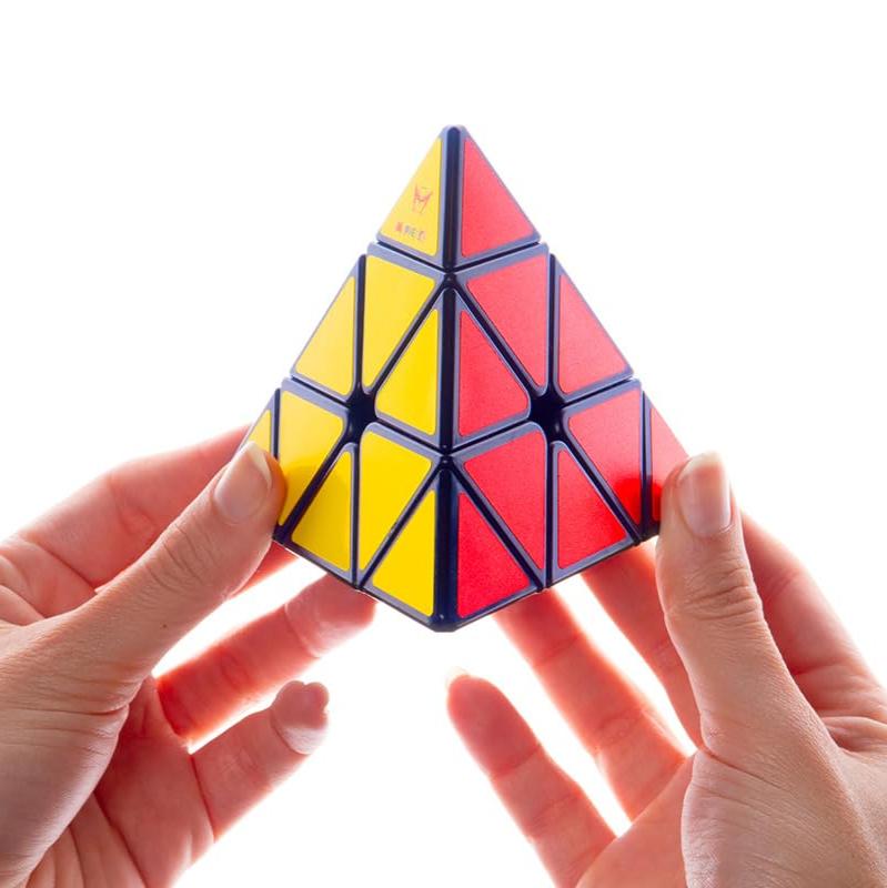 Meffert's Pyraminx - The Original Ultimate Travel-Friendly Brain Teasing Puzzle - for Ages 9+