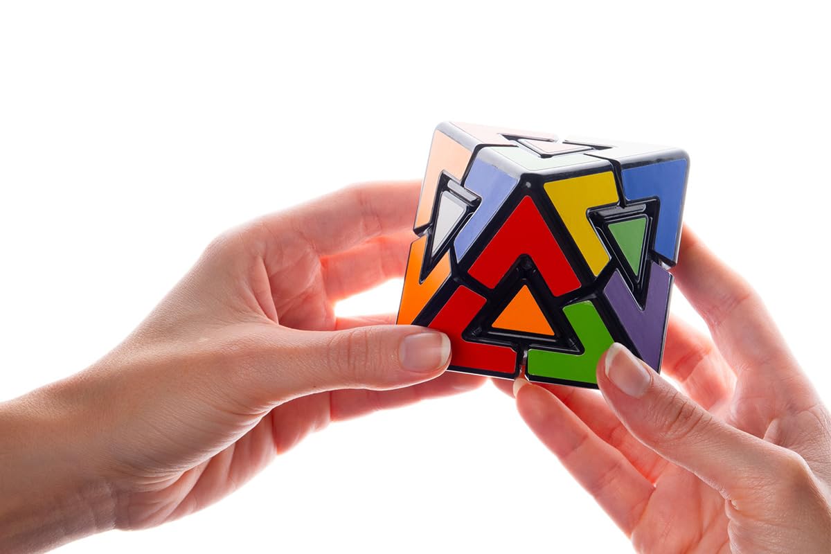 Meffert's Pyraminx Diamond - The Original Travel Friendly Advanced Diamond Brainteaser from Recent Toys for Ages 9+