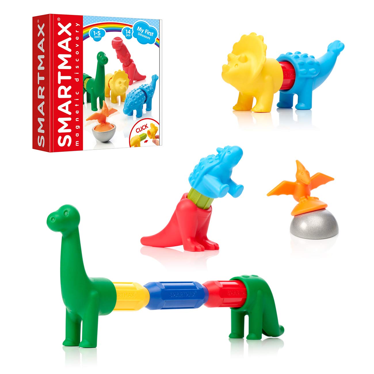 SmartMax My First Dinosaurs STEM Building Play Set for Ages 1 smart toys and games