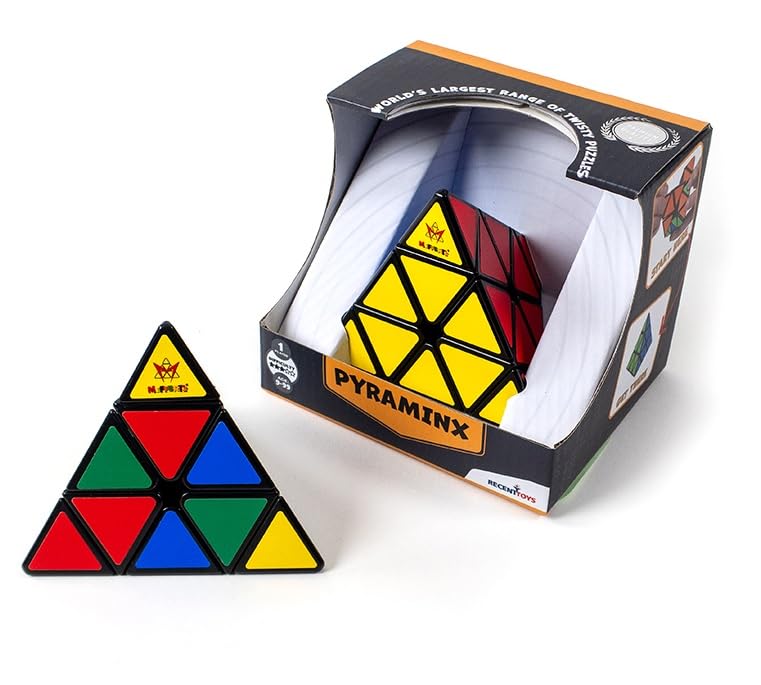 Meffert's Pyraminx - The Original Ultimate Travel-Friendly Brain Teasing Puzzle - for Ages 9+