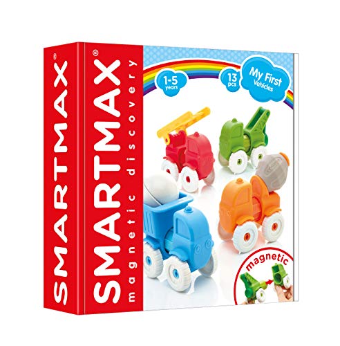 SmartMax My First Vehicles Magnetic Discovery Dynamic STEM Play Set for Ages 1+