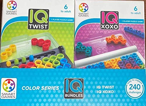 IQ Bundles Color Series: IQ Twist & IQ XOXO 240 Challenges for Ages 6+