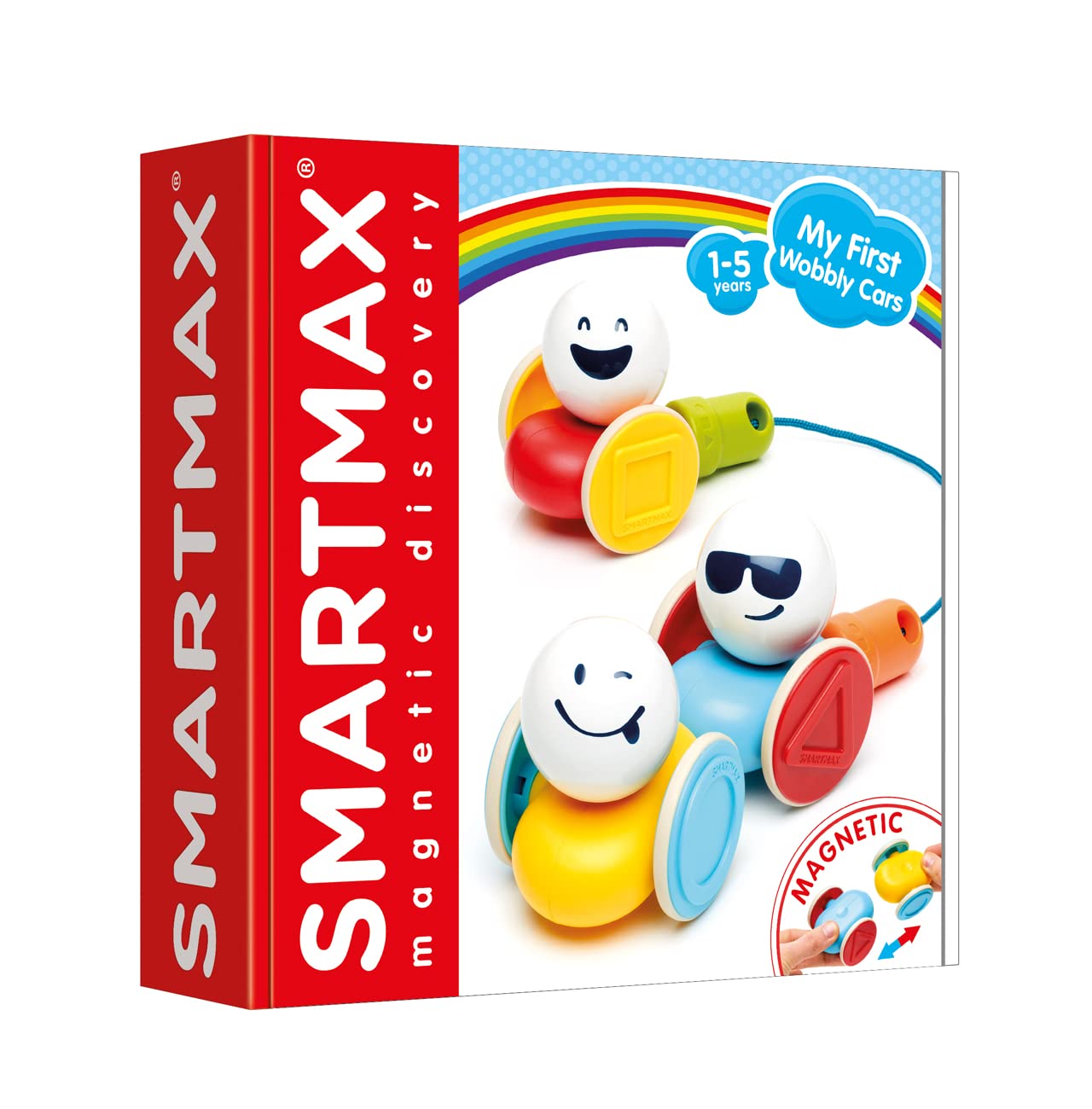 SmartMax My First Wobbly Cars STEM Fun for Ages 1-5 – Smart Toys