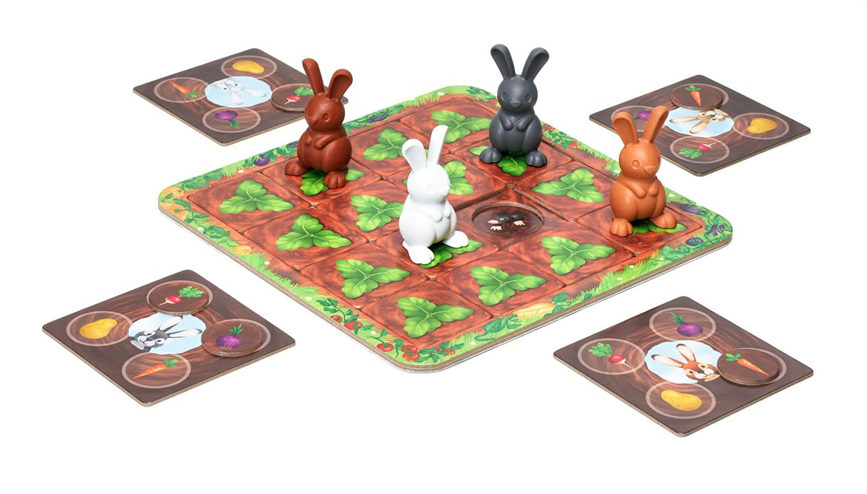 Grabbit Memory Game for 2-4 Players Ages 4+