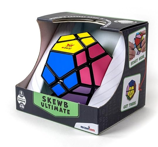 Meffert's Skewb Ultimate - The Original 12-Sided Brainteaser Puzzle Challenge from Recent Toys - Travel Friendly Fun for Ages 9+