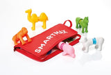 SmartMax My First Animals Around The World – Magnetic STEM Building Set for Toddlers Ages 1–5, Five Mix-and-Match Animals and a Playmat That Doubles as a Carry Bag