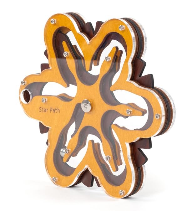 Constantin Star Path - A Triple Layered Maze Puzzle