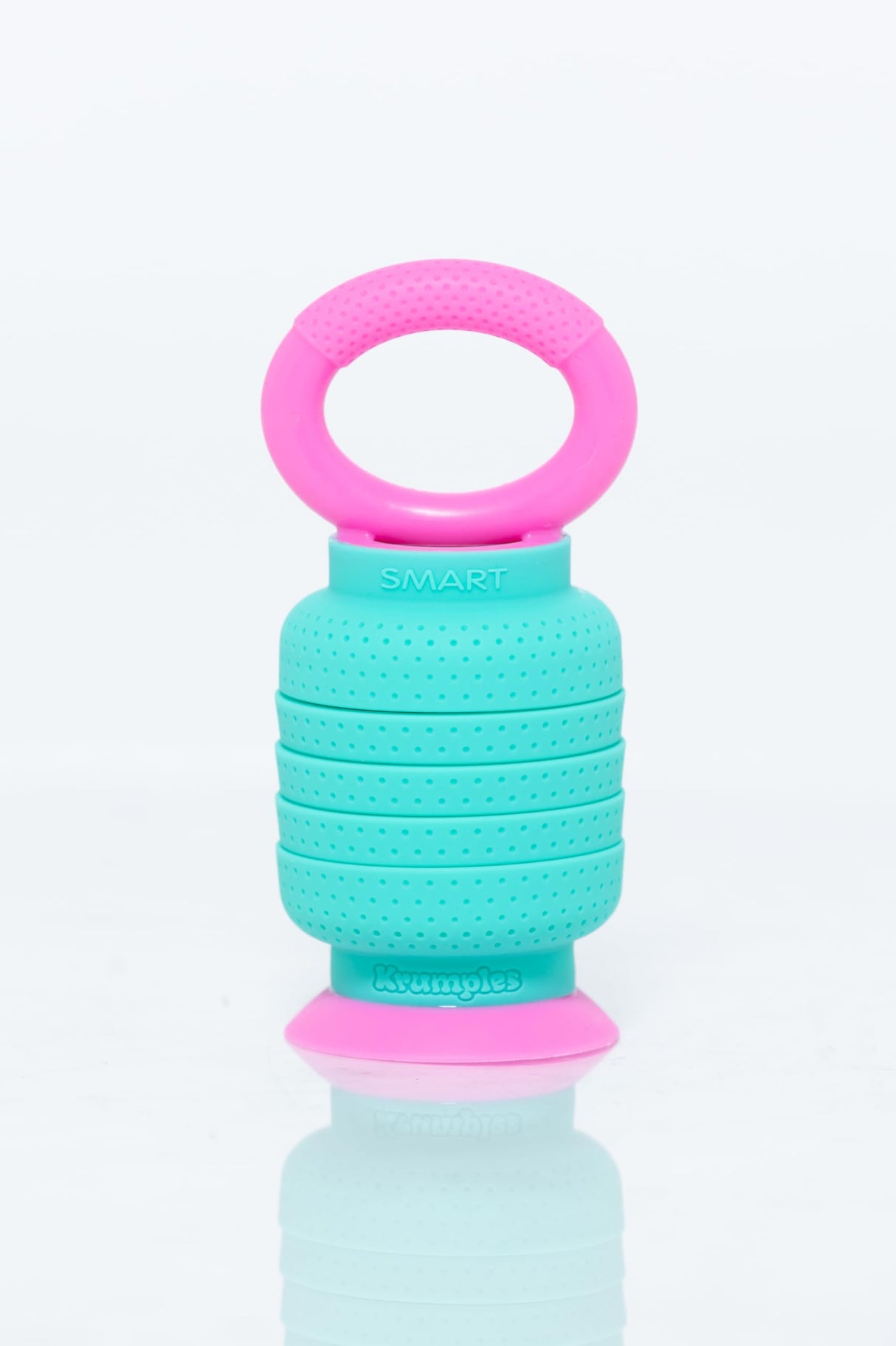 Krumples Plungy TEAL - Ridiculously Fun Playthings for Ages 1 - 99 Made from Food Grade Silicone!