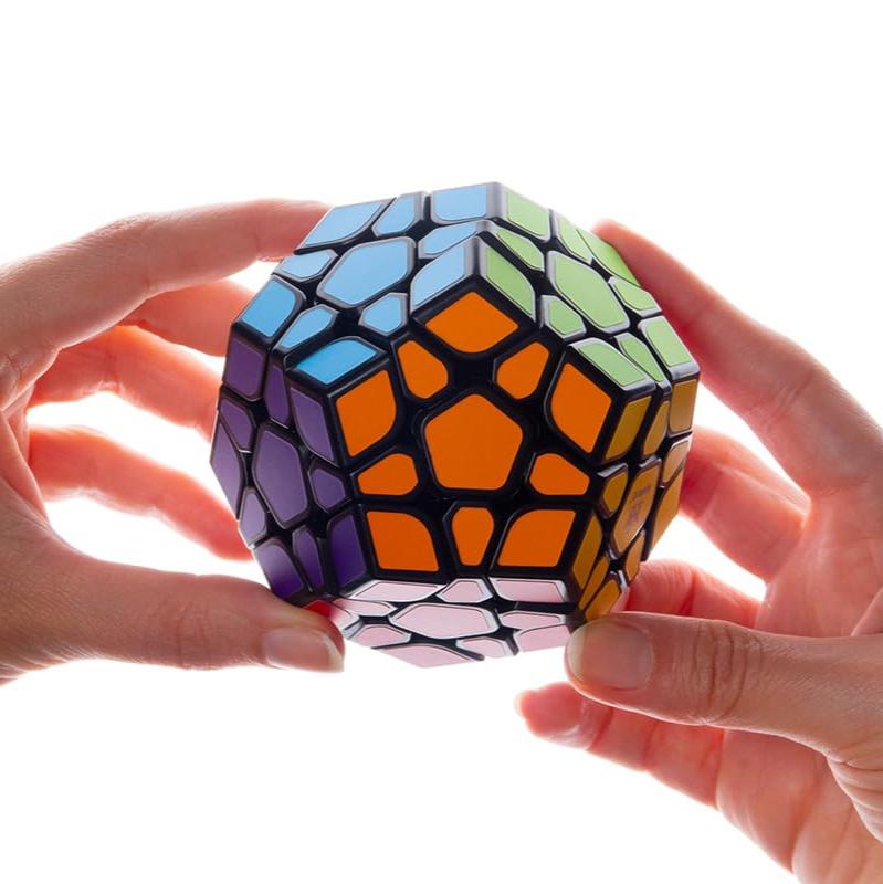 Meffert's Megaminx - The Original 12-Faced 3D Brainteaser Puzzle from Recent Toys - Travel-Friendly Fun for Ages 9+