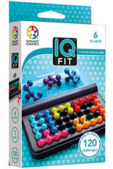 IQ Bundles 3D Series: IQ Puzzler Pro & IQ Fit 240 Challenges for Ages 6+