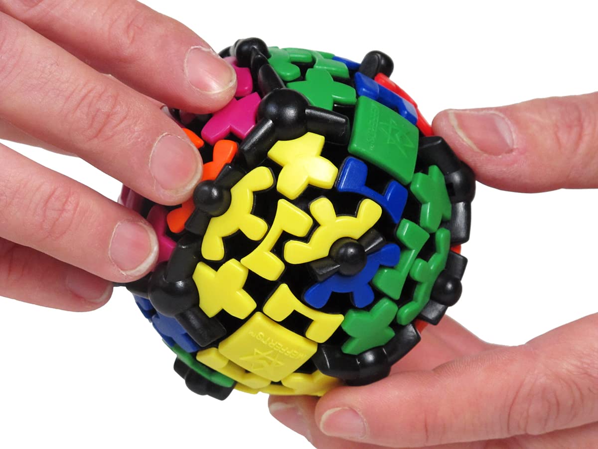 Meffert's Gear Ball - The Original Spinning 3D Brainteaser from Recent Toys - Travel Friendly Fun for Ages 9+