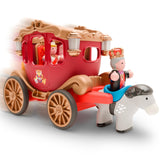 WOW Toys Gigi's Royal Carriage - Battery-Free Push-Along Toy, Ages 1-5