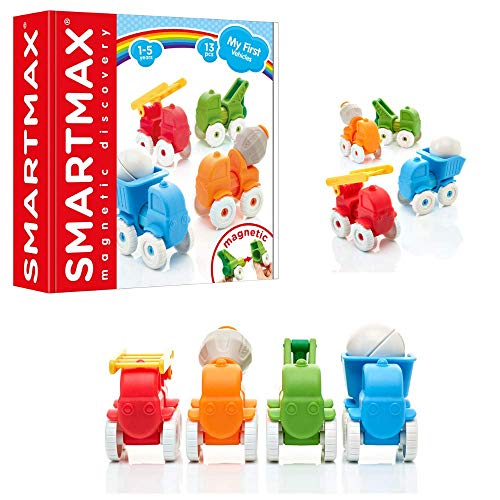 SmartMax My First Vehicles Magnetic Discovery Dynamic STEM Play Set for Ages 1+