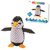 Creagami Penguin Origami Set: A 463-piece 3D Paper Crafting Kit for Ages 7+