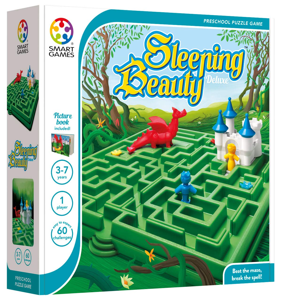 Sleeping Beauty Skill Building Puzzle Game for Ages 3+