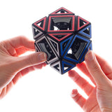 Meffert's Hollow Skewb Cube - The Original Cube Brainteaser from Recent Toys - Travel Friendly Fun for Ages 9+