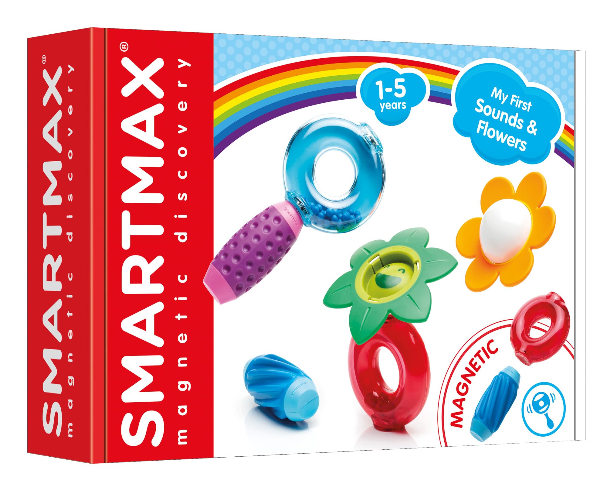 SmartMax My First Sounds & Flowers – Magnetic STEM Building Set