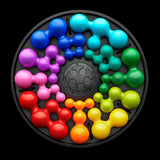 SmartGames IQ Deluxe: Circle - Featuring 120 Challenges in a Deluxe Travel Case  for Ages 14 - Adult