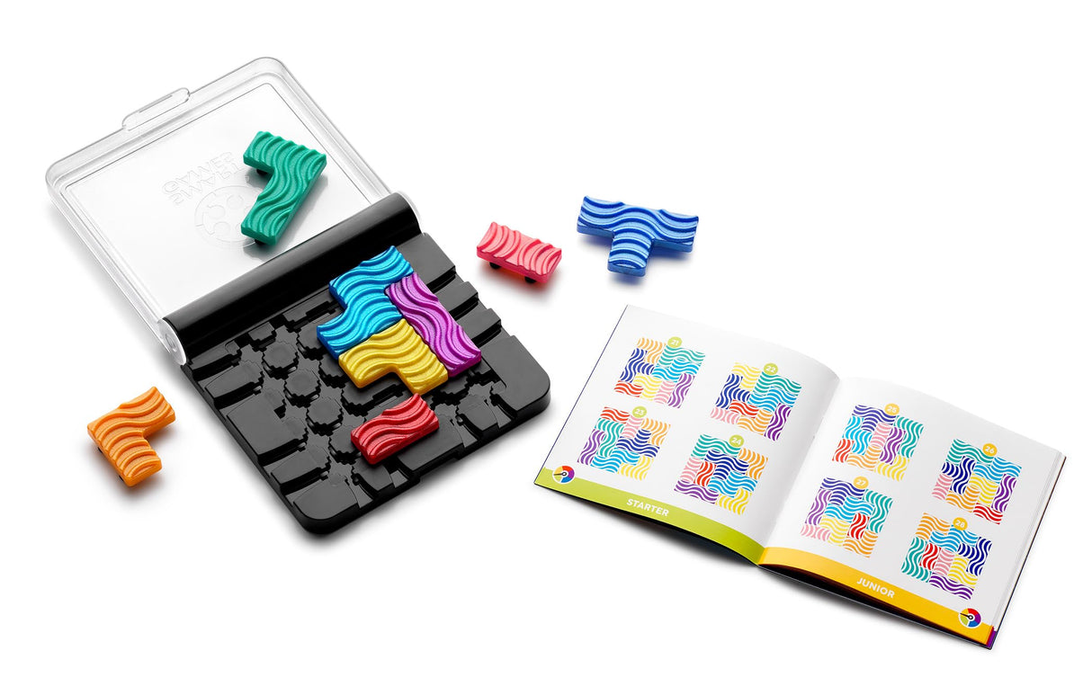 IQ Flow – Travel Logic Sliding Puzzle Game - 120 Challenges for Ages 7 - Adult