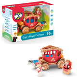 WOW Toys Gigi's Royal Carriage - Battery-Free Push-Along Toy, Ages 1-5