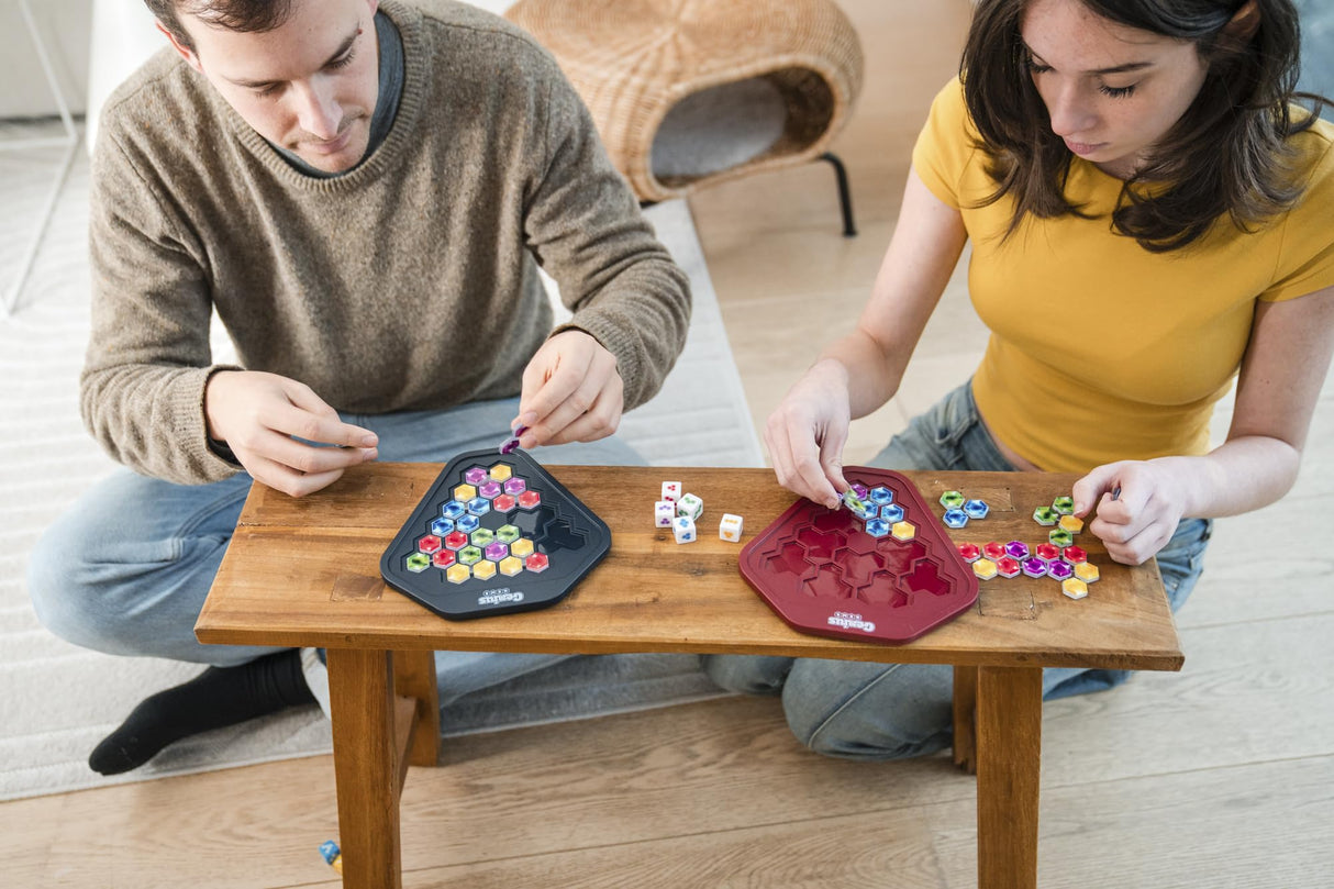 SmartGames Genius Gems from The Classic Two-Player Battle Game for Ages 8 + Now with 5 Levels and Over 10,000 Puzzle Combinations