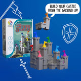 Tower Stacks Castle Building Game with 80 Challenges for Ages 8-Adult