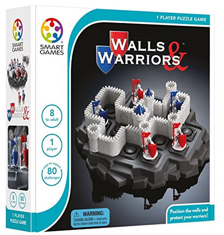 Walls & Warriors Skill-Building Puzzle Game Ages 8+