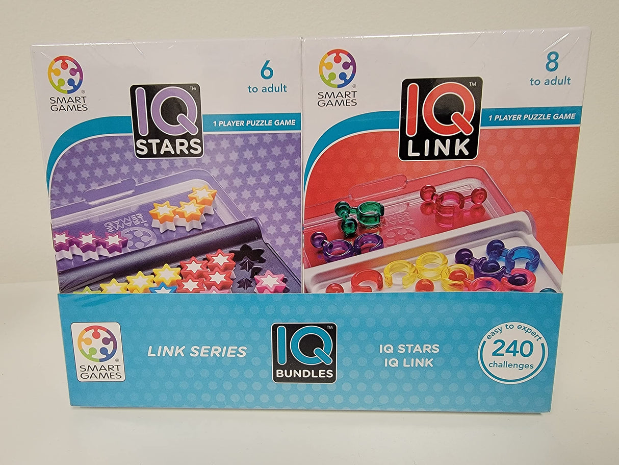 IQ Bundles Link Series: IQ Link & IQ Stars 240 Challenges for Ages 6+