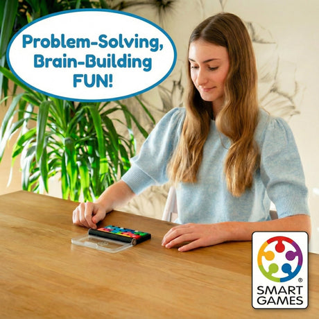 IQ Quub – 2-in-1 Travel Logic Puzzle & 3D Cube Building Game