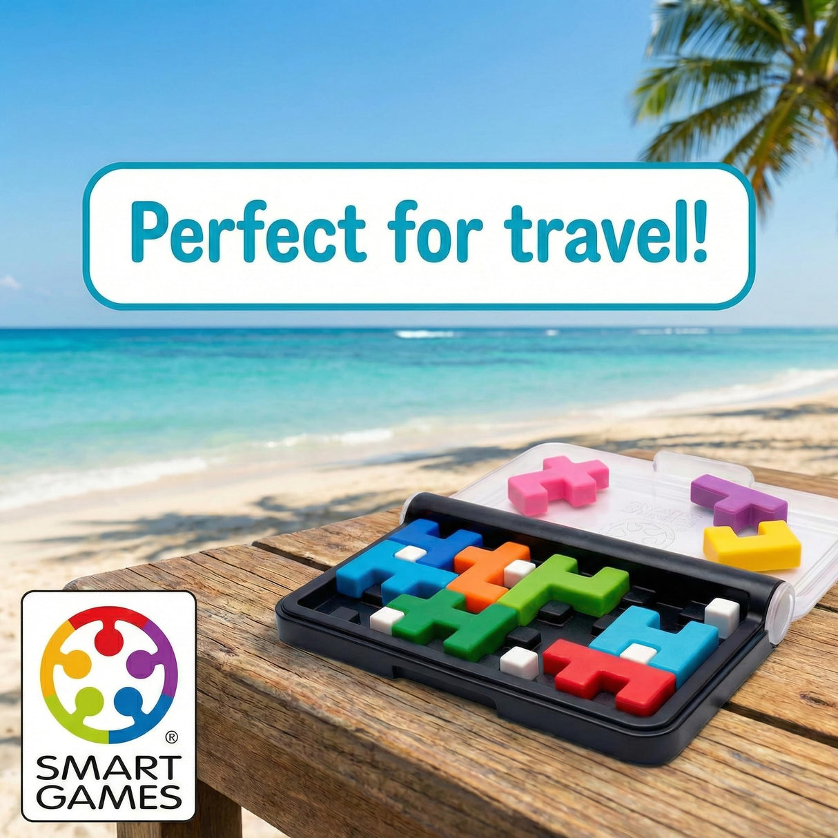 IQ Quub – 2-in-1 Travel Logic Puzzle & 3D Cube Building Game