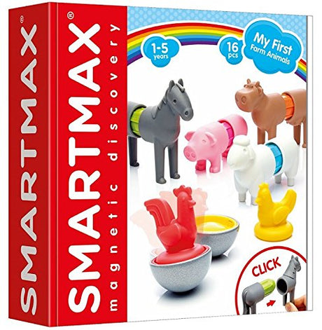 My First Farm Animals STEM Building Play Set for Ages 1+