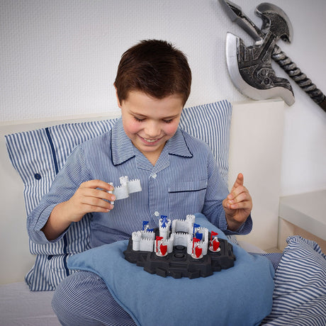 Walls & Warriors – Medieval Castle Logic Puzzle Game with 80 Challenges | Brain Teaser Ages 8+