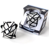 Meffert's Ghost Cube - The Original Shape-Shifting 3D Brainteaser Puzzle - Travel-Friendly Fun for Ages 9+